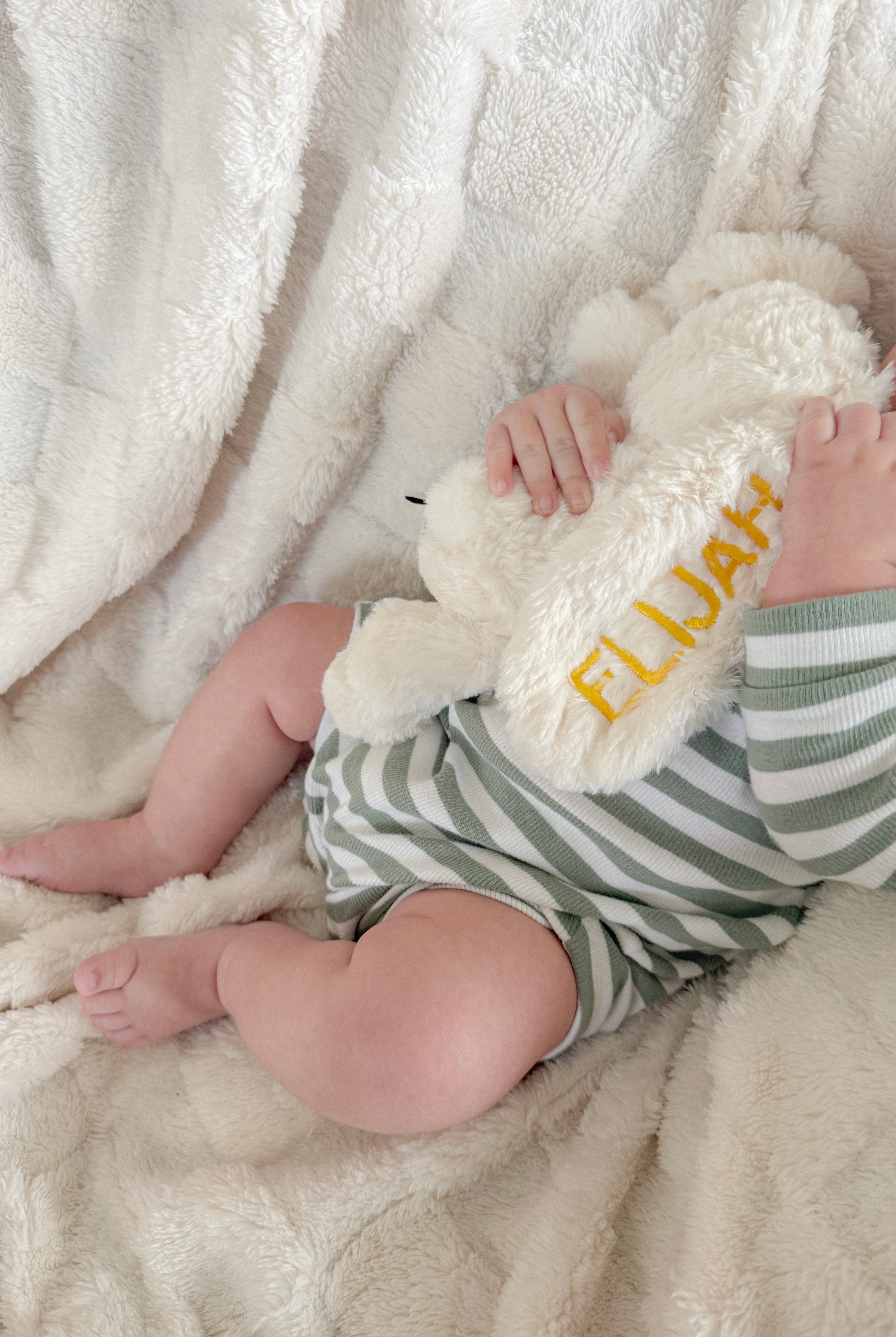 Little Ziggy Oatmeal Bunny Soft Toy - OB Designs