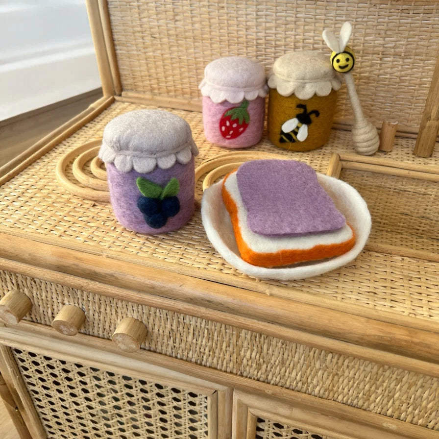 Blueberry Jam Spread Felt Food - Playtisserie
