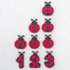 Little Ladybug Sensory Play Coins - Honey Hollow