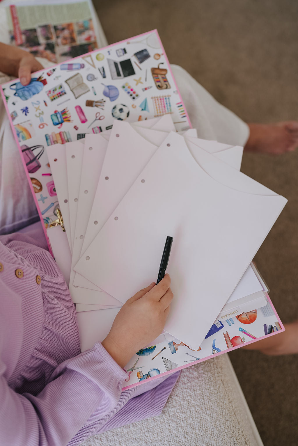 School Years Journal & Keepsake Organiser