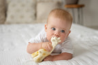 Giraffe Natural Rubber Rattle & Teether/Bath Toy - Tikiri