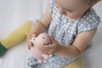 Hippo Natural Rubber Rattle & Teether/Bath Toy - Tikiri