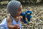 Midnight Dragon Natural Rubber Rattle & Teether/Bath Toy - Tikiri