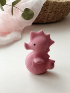 Seahorse Natural Rubber Rattle & Teether/Bath Toy - Tikiri