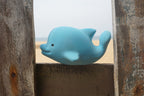 Dolphin Natural Rubber Rattle & Teether/Bath Toy - Tikiri