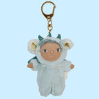 Olli Ella Dante Dragon dinky bag charm plush dragon keychain
