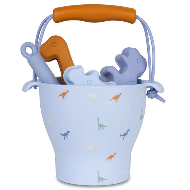 Swim Essentials dinosaur beach toy set with silicone bucket shovel and sand play accessories