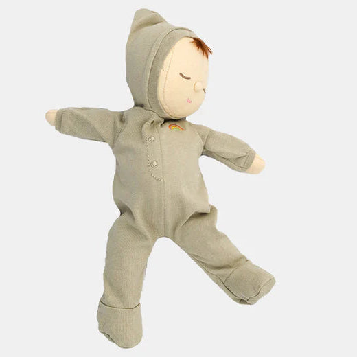 Olli Ella Pickle Dozy Dinkum doll lying down soft baby toy