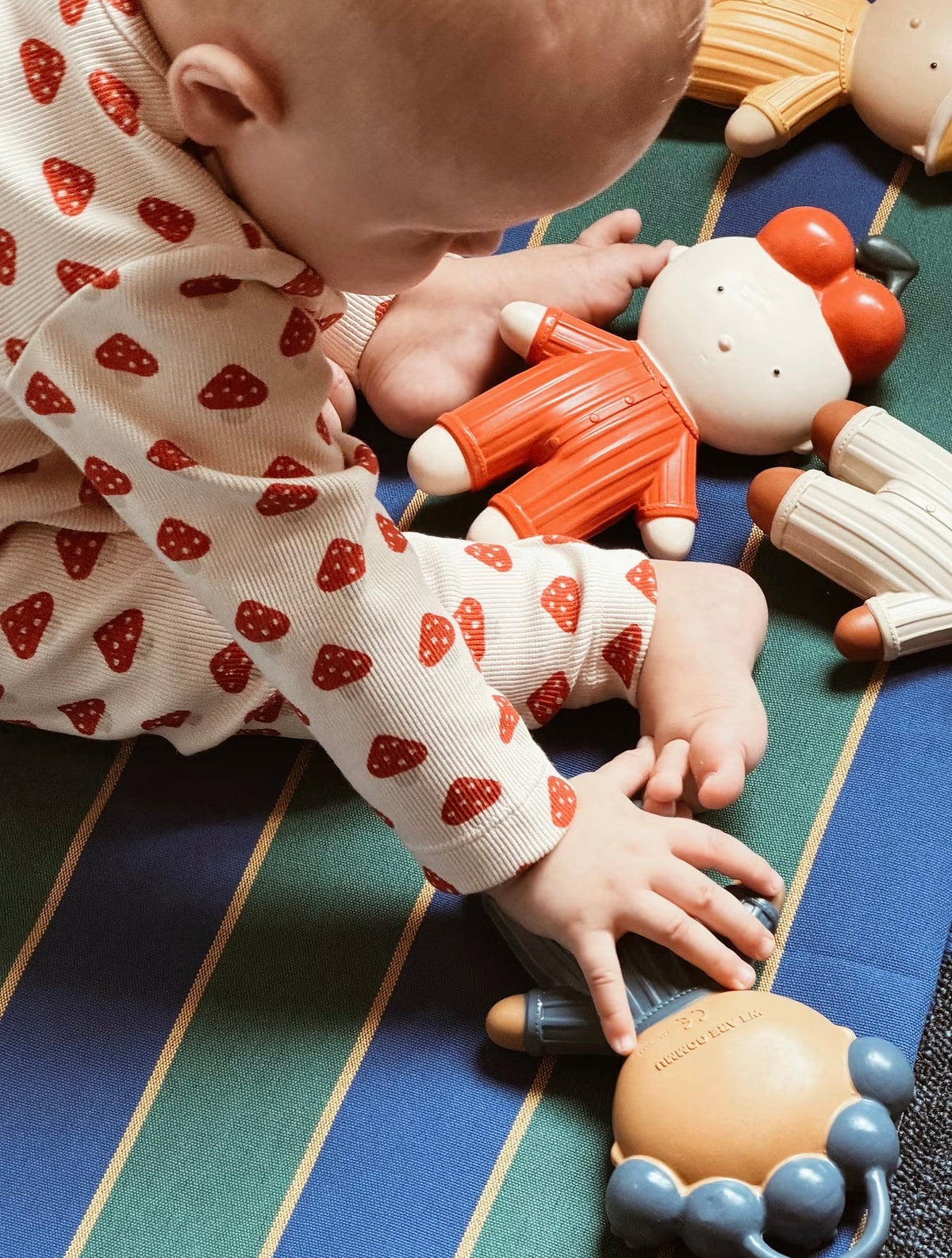 Cherry Mini Baby Natural Rubber Doll – We Are Gommu