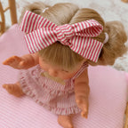 Croissant Stripe Dolls Outfit Set - SALLI Collective