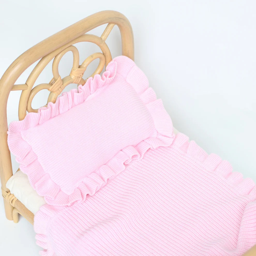 Powder Pink Doll Bedding Set - SALLI Collective
