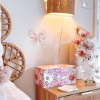blossom floral jewellery box with soft interior lining