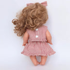 Croissant Stripe Dolls Outfit Set - SALLI Collective