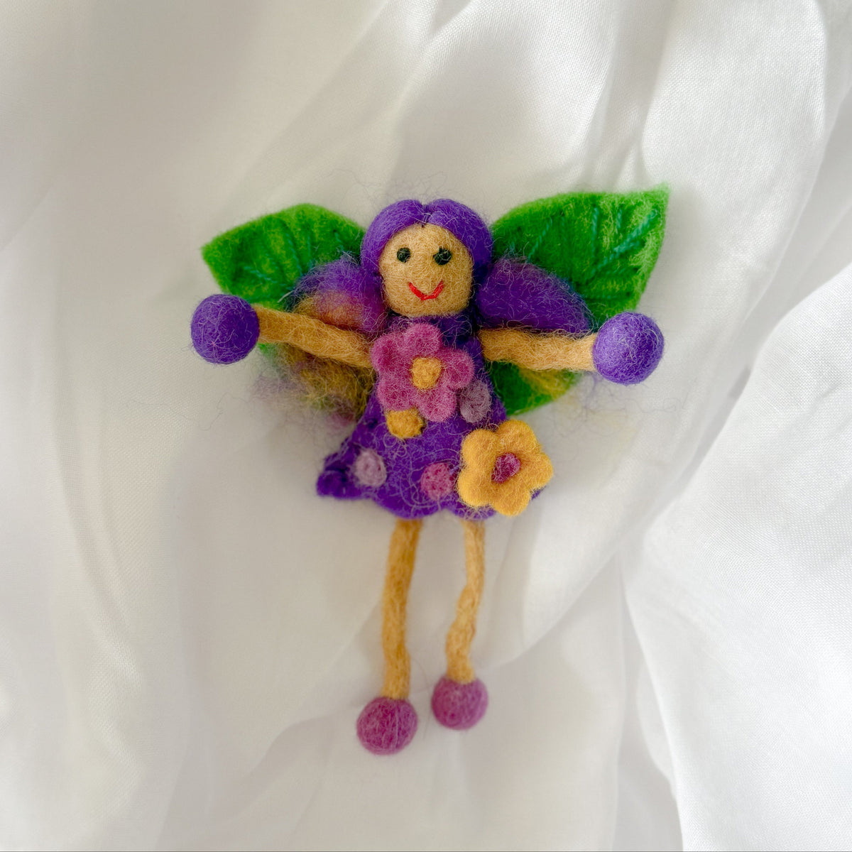 Miss Purple Wonder Small Fairy – Himalayan Felt Co