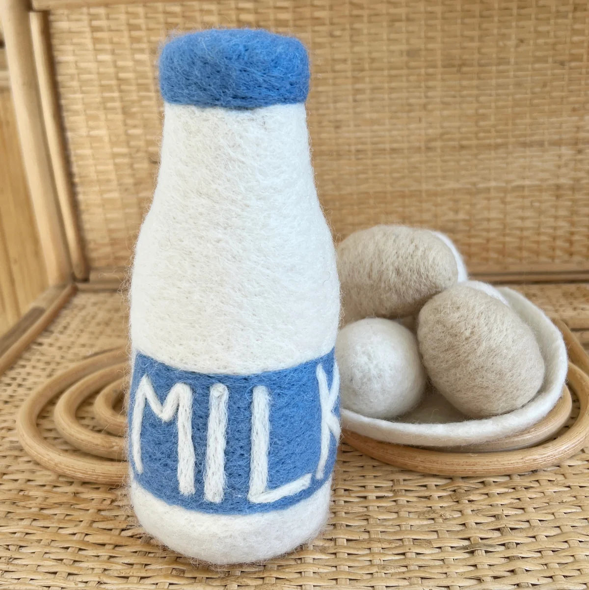 Milk Felt Bottle - Playtisserie