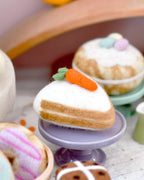 Carrot Cake Slice Felt Food - Tara Treasures