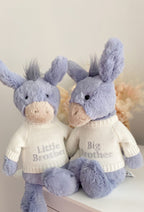 Personalised Medium Plush White Jumper