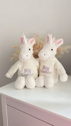 Personalised Medium Plush White Jumper