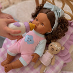 Doll Sweet Dreams Cloud Romper Set - SALLI Collective