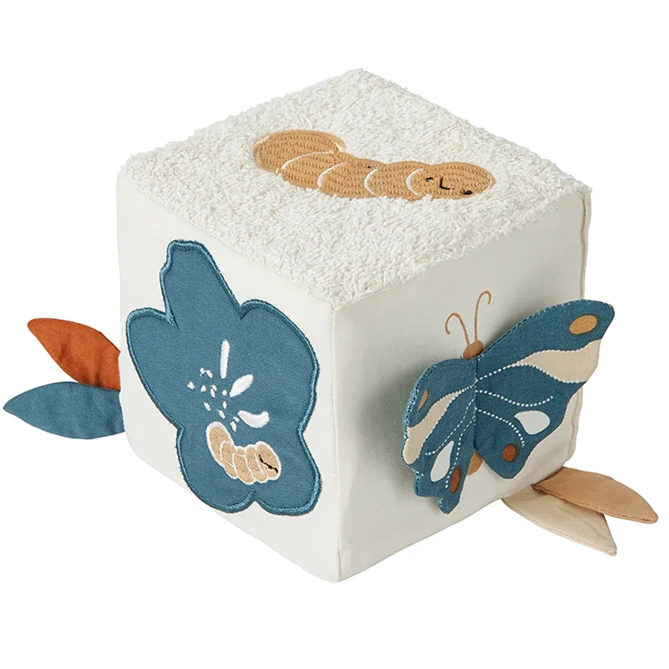 Fabelab Little Butterfly Fabric Activity Cube for babies