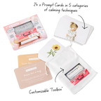 Kids emotional regulation prompt cards by Little Lamb Kind