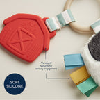 Cow Plush + Teether Toy - Itzy Ritzy