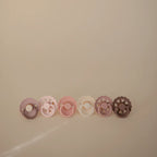 FRIGG Pacifiers | Latex 6-Pack | Blooming Love
