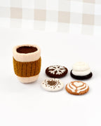Felt Coffee & Toppings Set - Tara Treasures