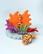 Felt Coral Reef & Clownfish Set - Tara Treasures