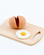 Fried Egg + Shell Felt Food - Tara Treasures