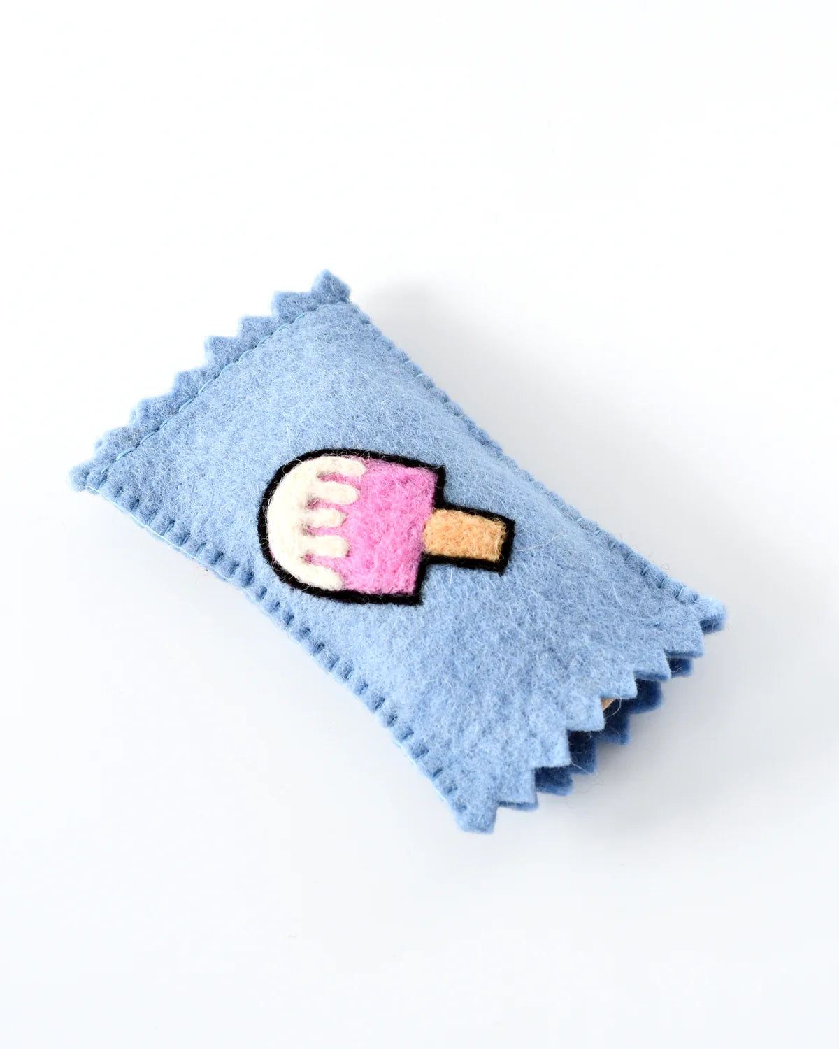 Strawberry Felt Ice-Cream & Wrapper - Tara Treasures