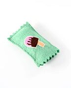 Chocolate Felt Ice-Cream & Wrapper - Tara Treasures
