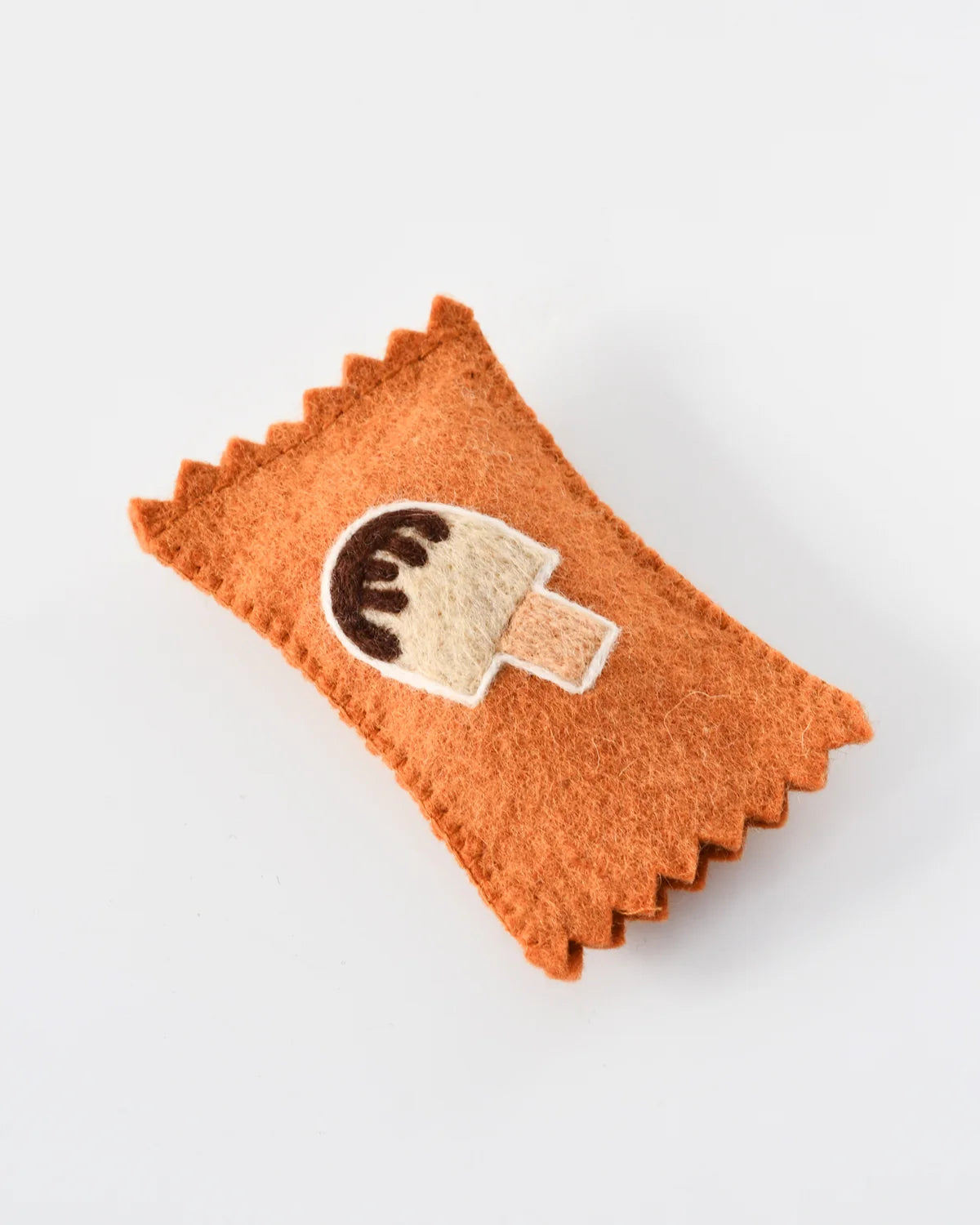 Vanilla Felt Ice-Cream & Wrapper - Tara Treasures
