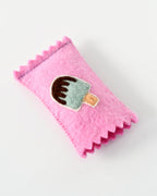 Mint Felt Ice-Cream & Wrapper - Tara Treasures