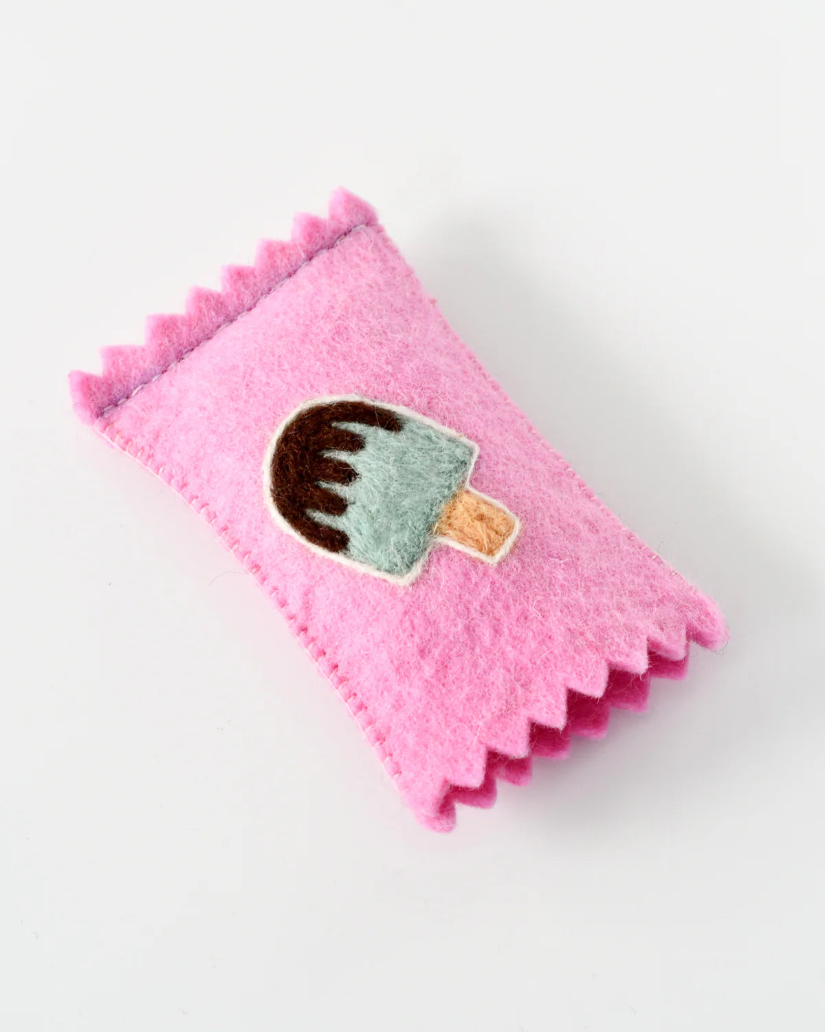 Mint Felt Ice-Cream & Wrapper - Tara Treasures
