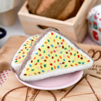 Fairy Bread (Set of 2) Felt Food - Tara Treasures