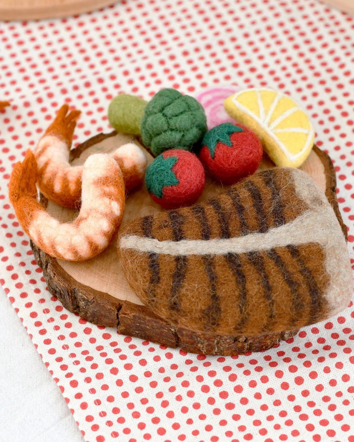 Surf & Turf Felt Food Set - Tara Treasures