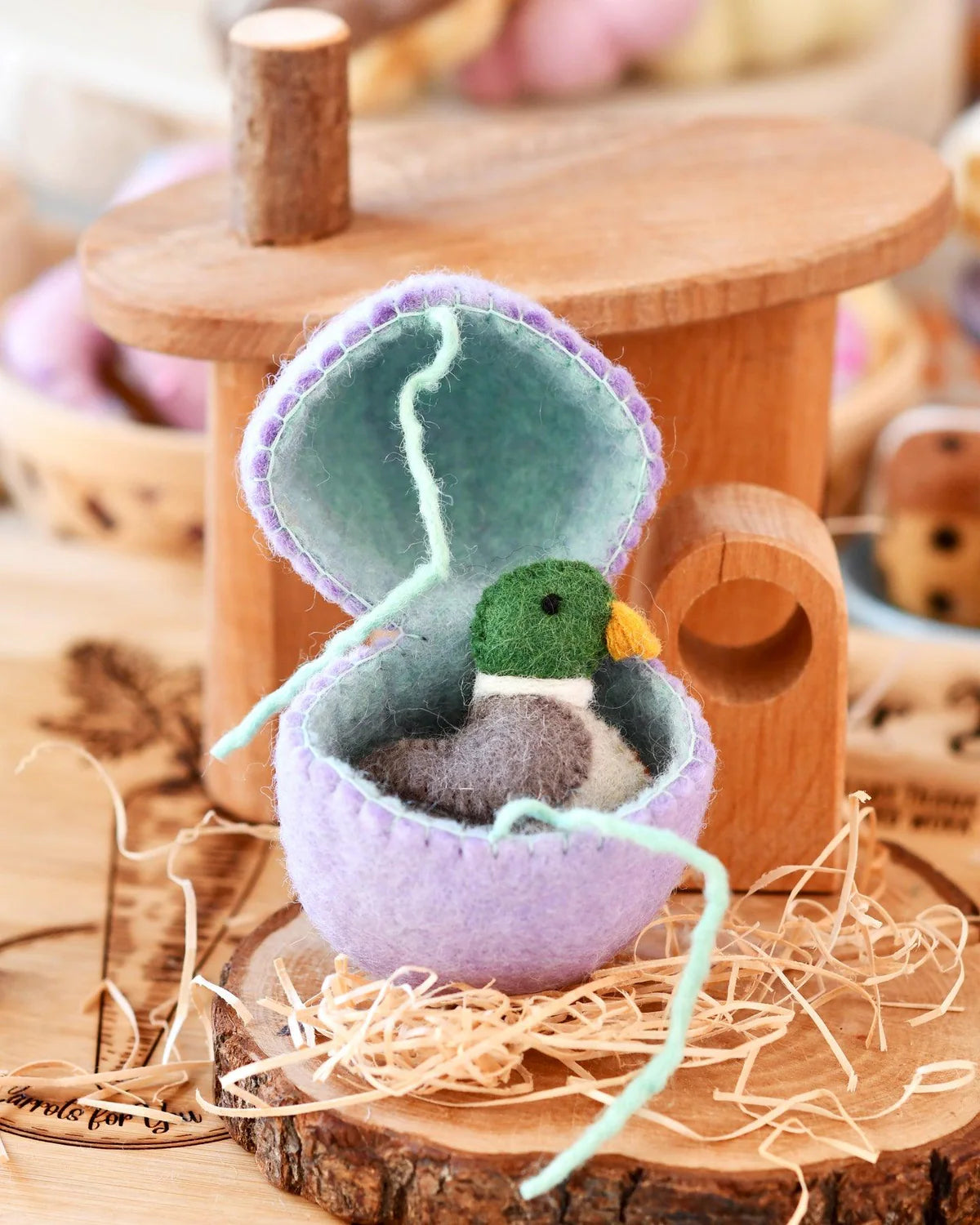 Duck Felt Surprise Egg - Tara Treasures