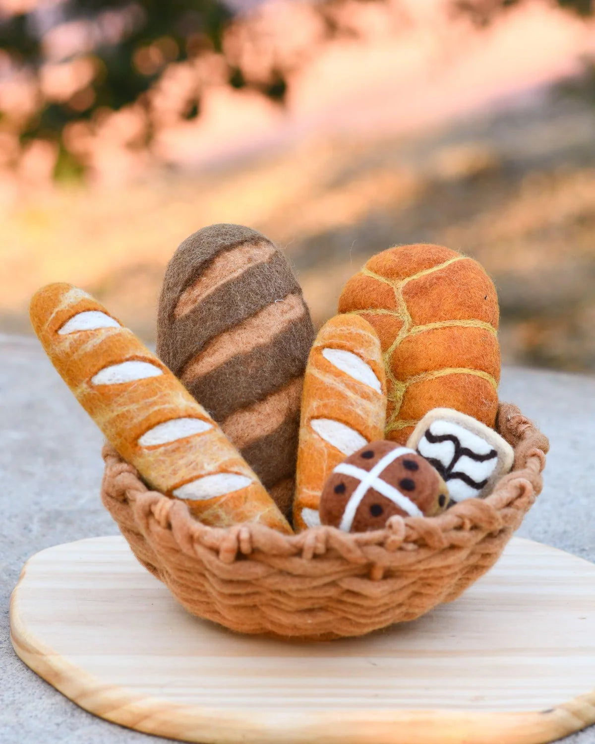Baguette (Set of 2) Felt Food - Tara Treasures