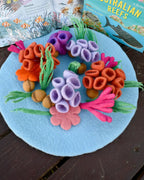 Coral Reef Felt Play Mat Playscape - Tara Treasures