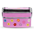 pink daisies tuckerbox stainless steel lunchbox form picnic folk