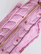 Peony Forget Me Not Quilted Baby Bag - Mosey Me
