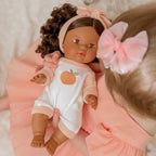 Doll Peaches & Cream Romper Set - SALLI Collective