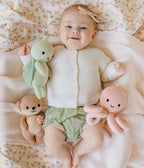 Baby Octopus (soft coral pink) - Cuddle+Kind