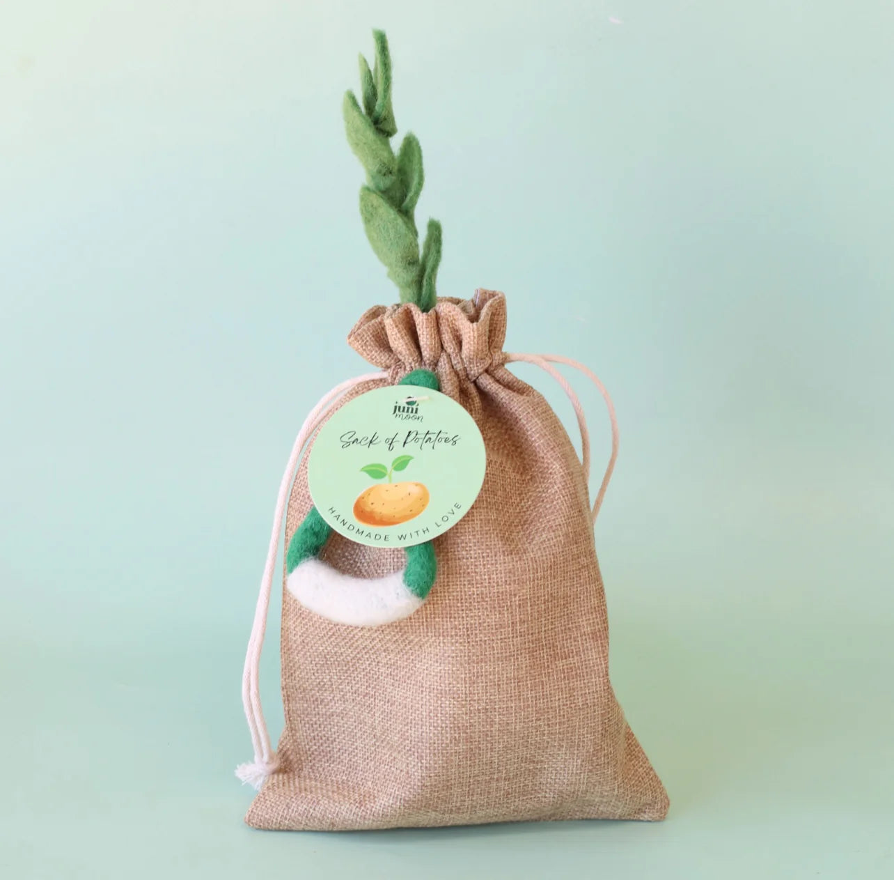 Sack of Potatoes + Peeler Felt Food - Juni Moon