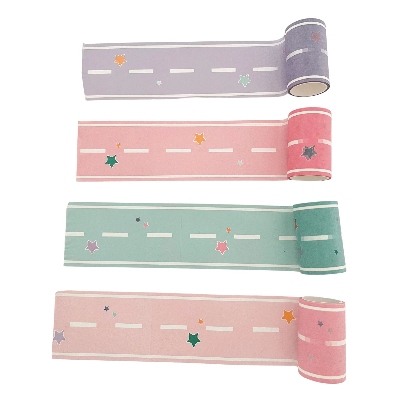 Pastel Road Tape (Set of 4)  - Magic Playbook