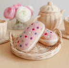 Strawberry Sprinkle Eclair Felt Food - Juni Moon