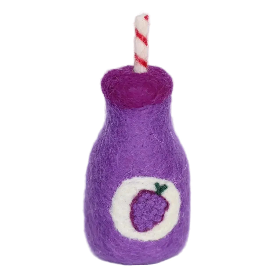 Mini Grape Juice Felt Dolly Drink - Juni Moon