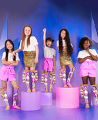 Golden K-Pop Demon Hunters Crazy Socks - Mad Mia