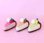 Lemon Cheesecake Slice Felt Food - Juni Moon